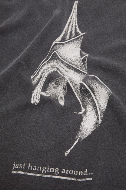 Acne Studios Graphic bat t-shirt - Faded black