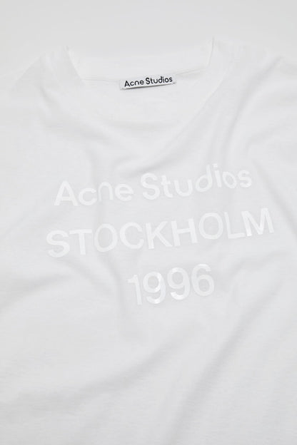 Acne Studios White 1996 logo t-shirt - White