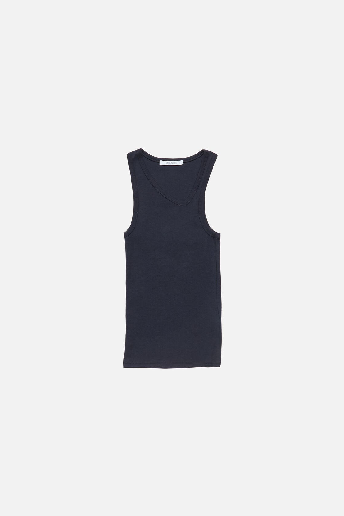Acne Studios Asymmetrical Tank Top - Mid blue
