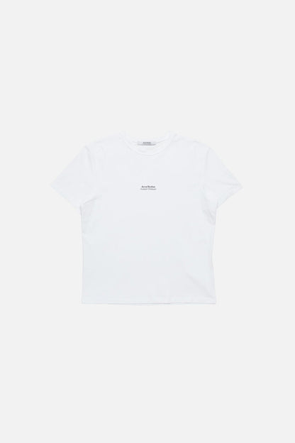 Acne Studios Logo T-Shirt - White