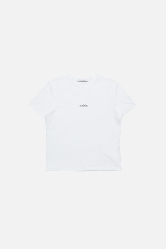 Acne Studios Logo T-Shirt - White