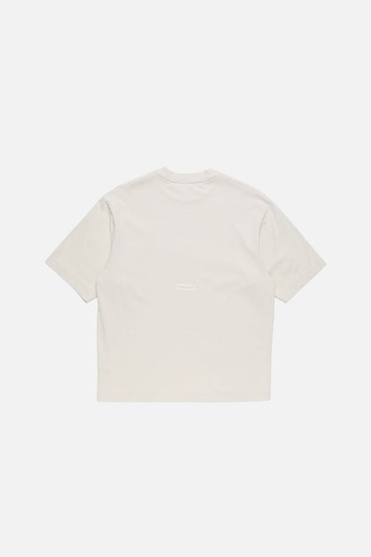 Acne Studios Rubber logo t-shirt - Light taupe