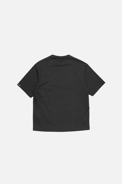 Acne Studios Satin logo t-shirt - relaxed - Black
