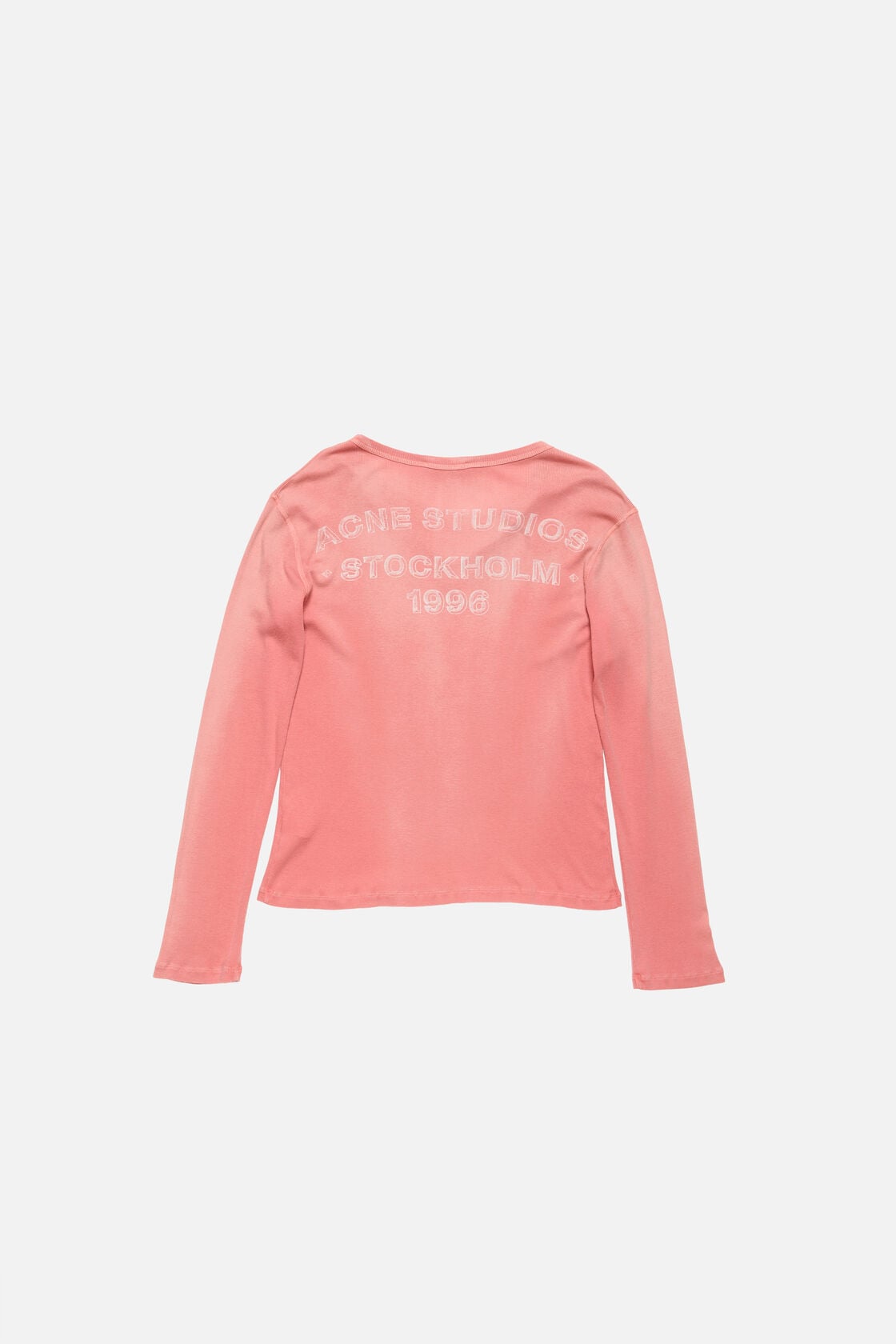 Acne Studios Sprayed logo t-shirt - Red