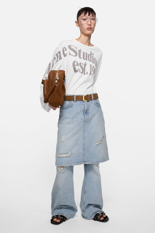 Acne Studios Relaxed graphic t-shirt - Off white