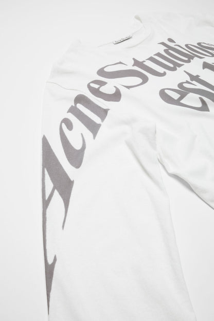 Acne Studios Relaxed graphic t-shirt - Off white