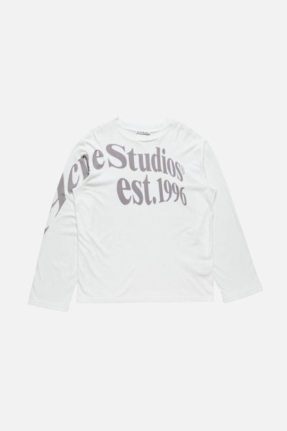 Acne Studios Relaxed graphic t-shirt - Off white