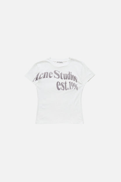 Acne Studios Fitted graphic t-shirt - Off white