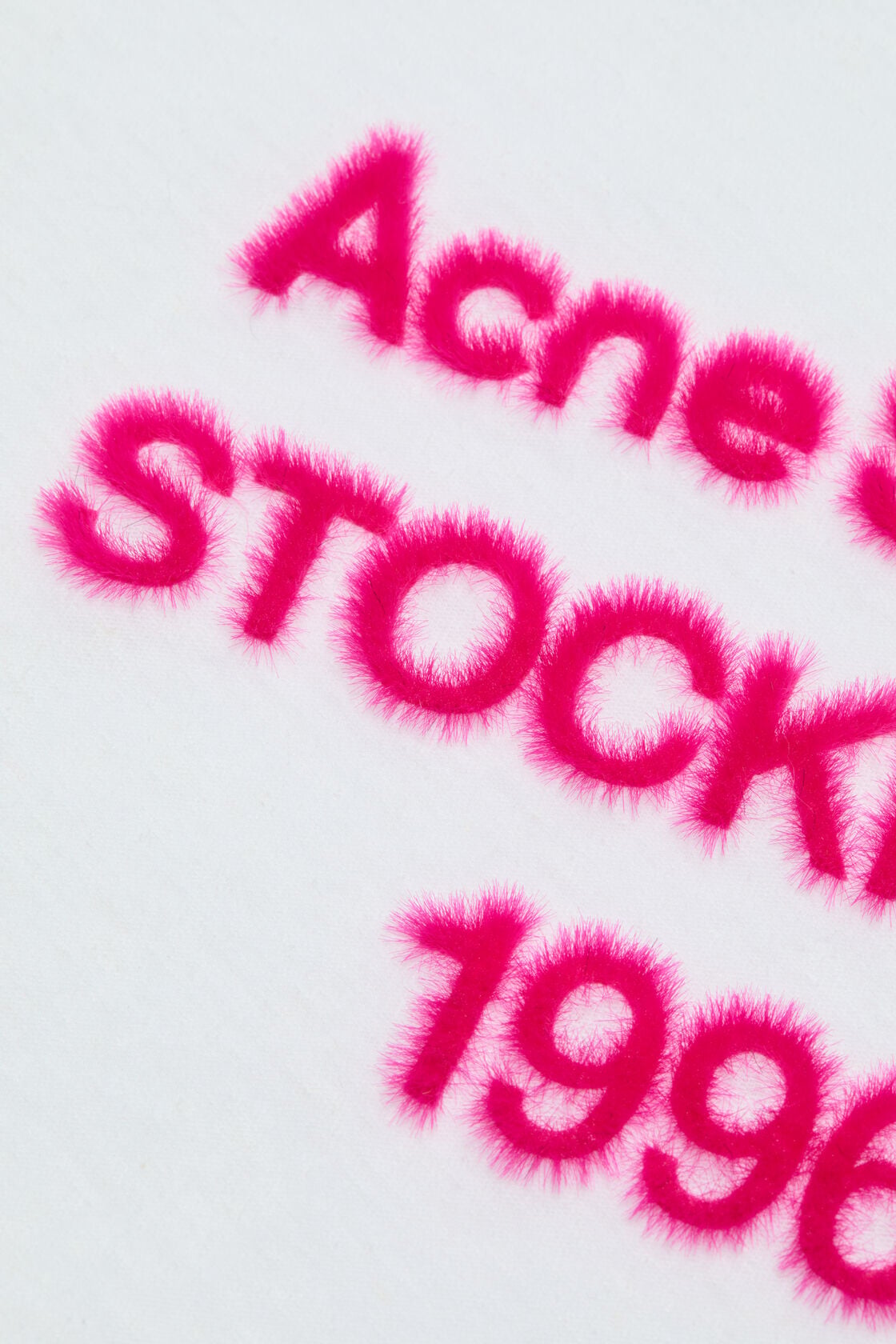Acne Studios Logo t-shirt - relaxed fit - Off white