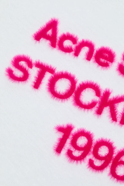 Acne Studios Logo t-shirt - relaxed fit - Off white
