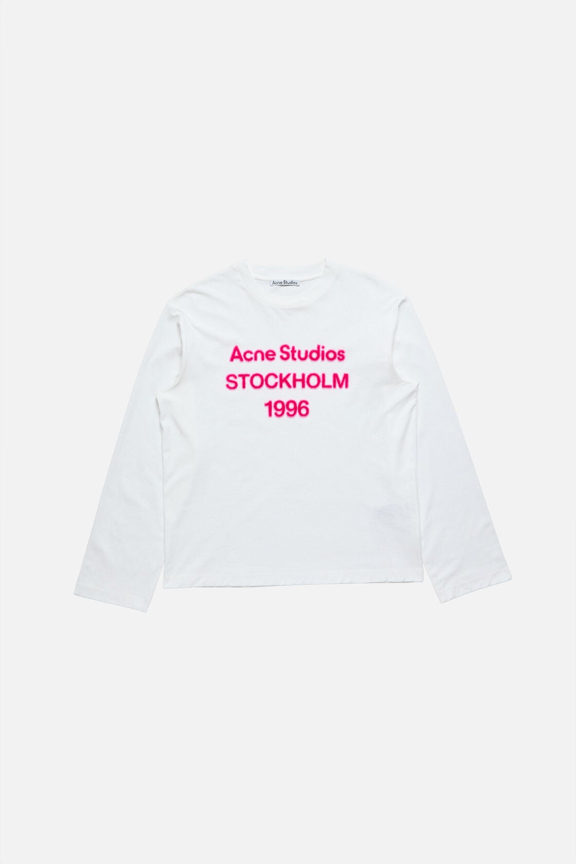 Acne Studios Logo t-shirt - relaxed fit - Off white
