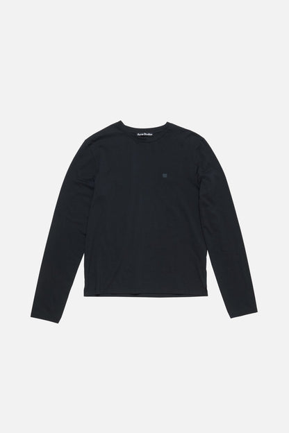 Acne Studios Long sleeve t-shirt - regular fit - Black