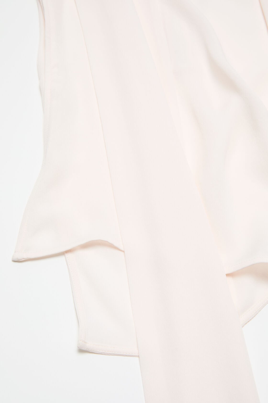 Acne Studios Silk sleeveless blouse - Marble White