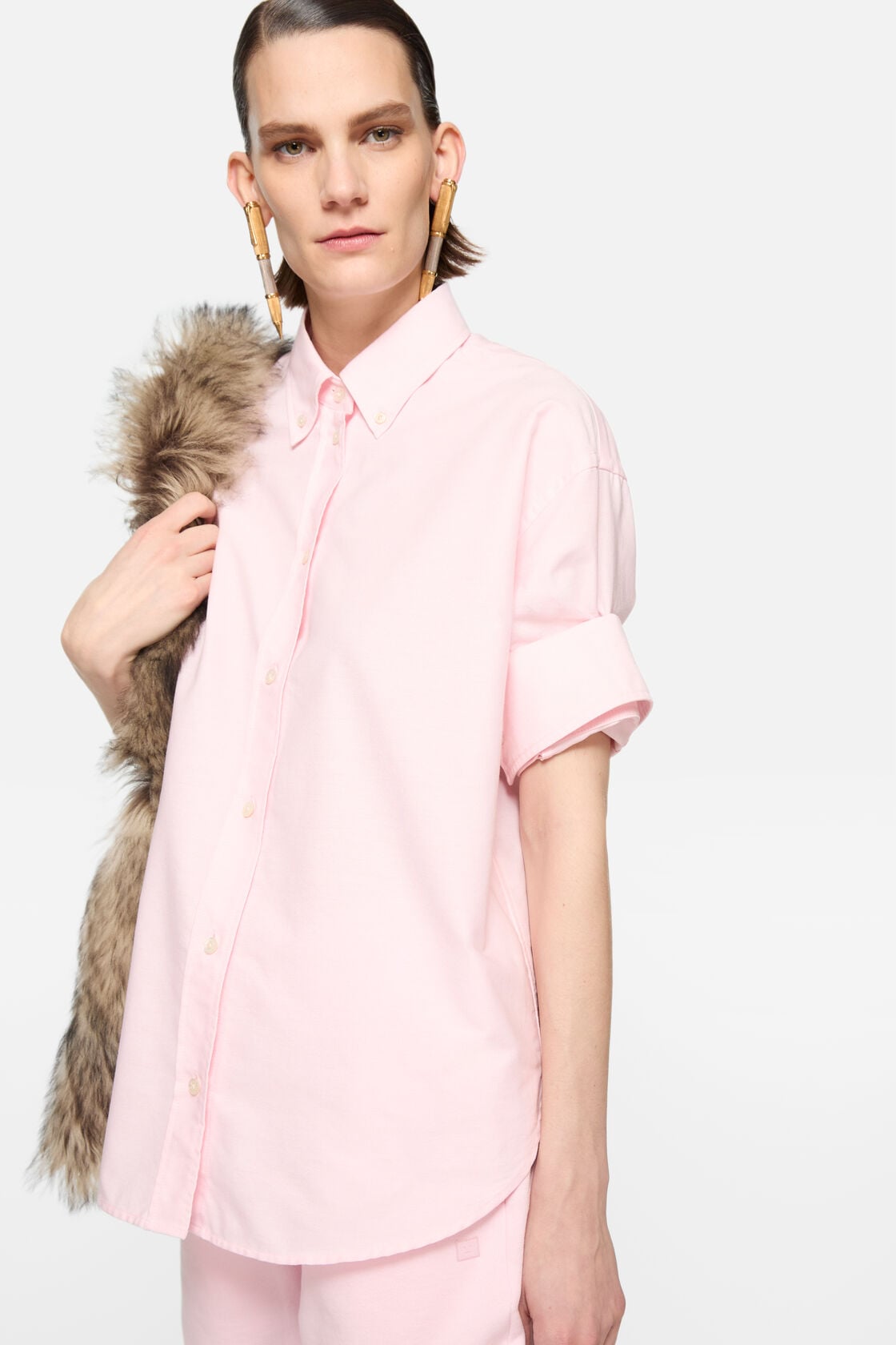 Acne Studios Button-up shirt - Pink