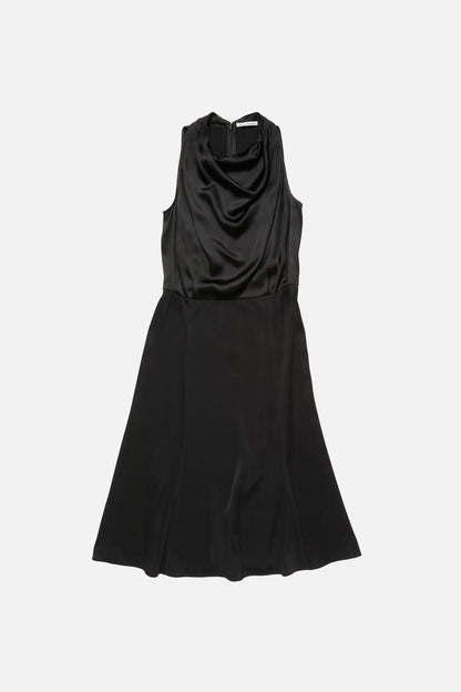 Acne Studios Satin midi dress - Black