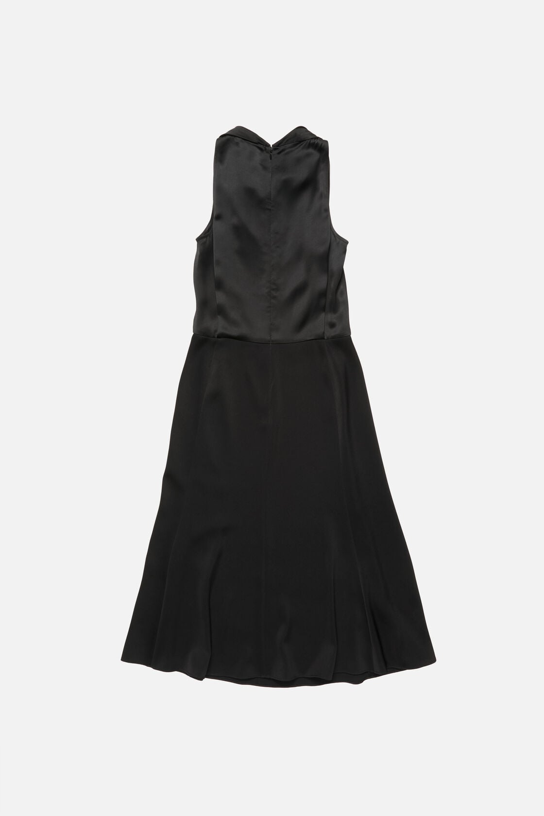 Acne Studios Satin midi dress - Black