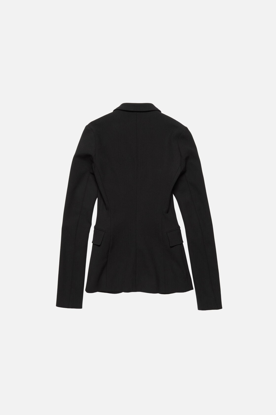 Acne Studios Fitted wool suit jacket - Black