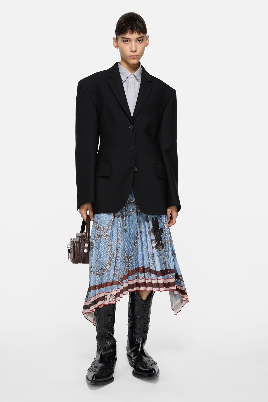 Acne Studios Single-breasted suit jacket - Black