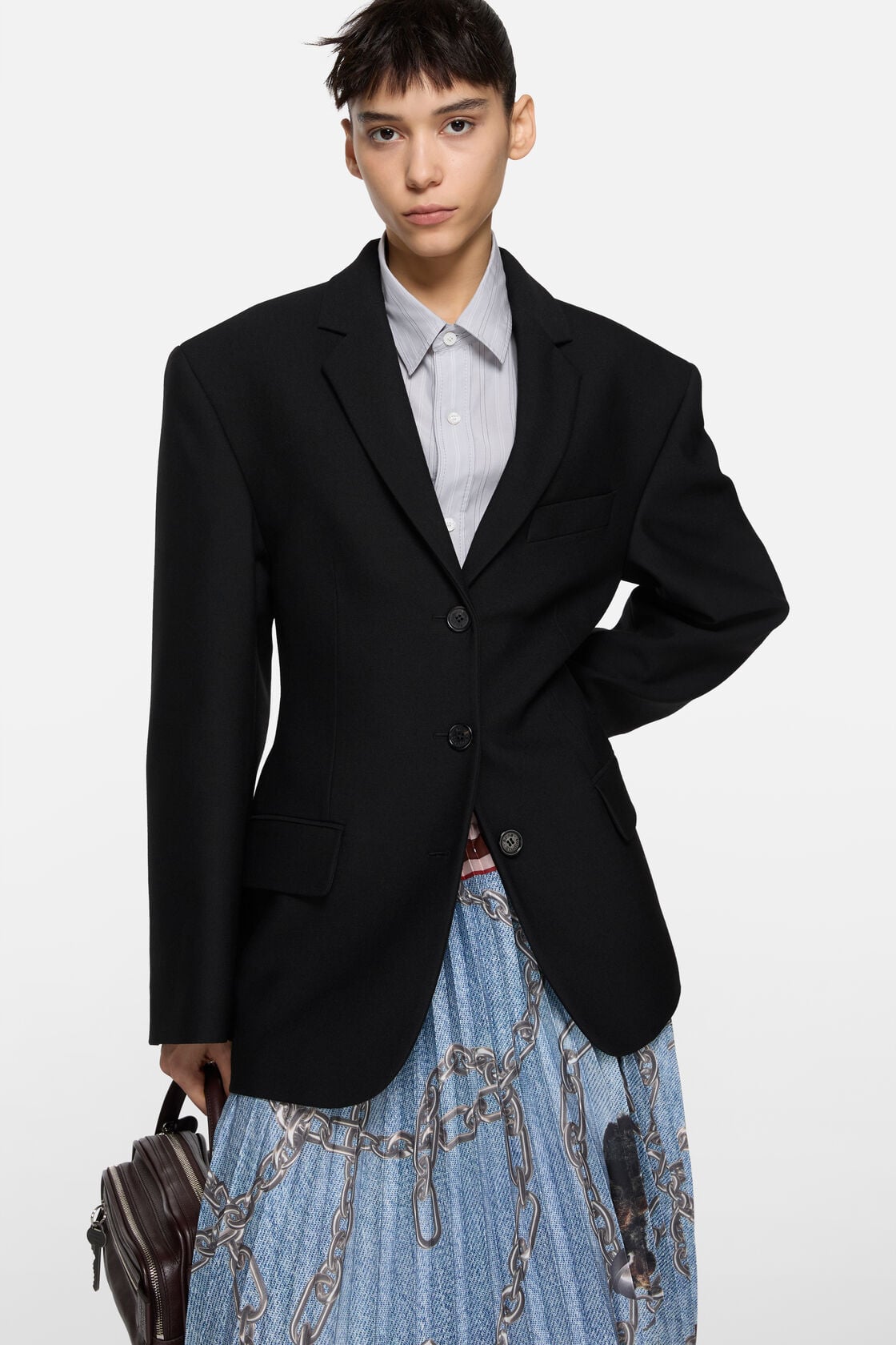 Acne Studios Single-breasted suit jacket - Black