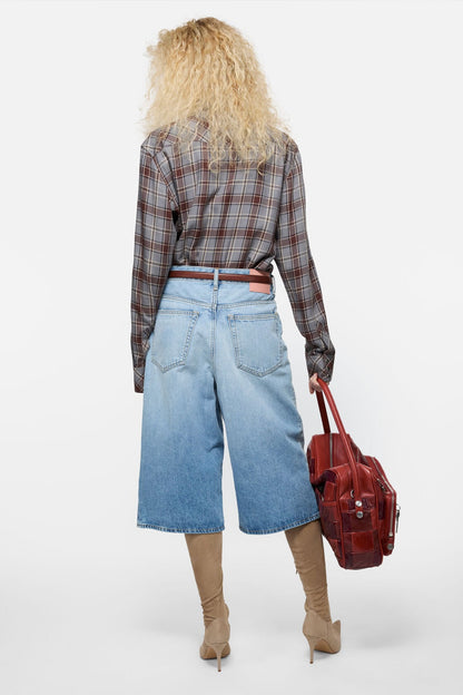 Acne Studios Denim shorts - Light blue