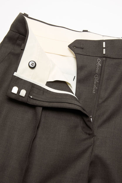 Acne Studios Tailored wool shorts - Dark grey