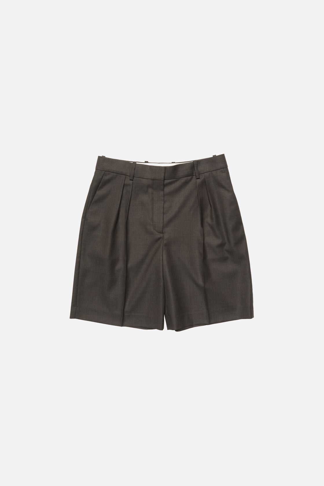 Acne Studios Tailored wool shorts - Dark grey