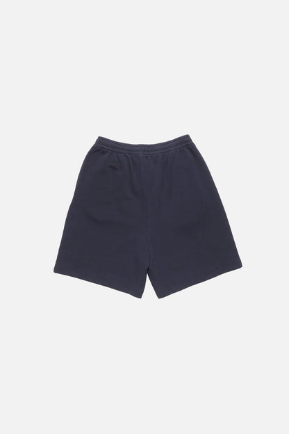 Acne Studios Fleece shorts with logo - Dark navy