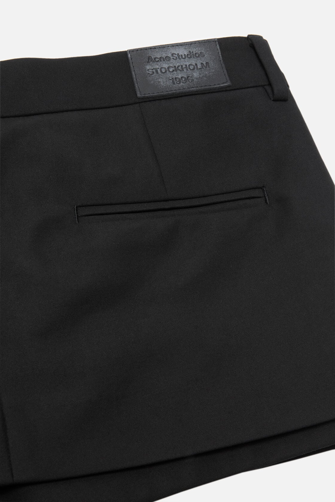 Acne Studios Layered miniskirt - Black