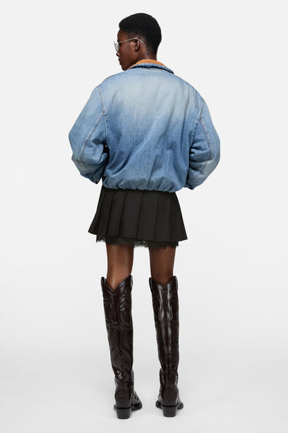 Acne Studios Mini pleated skirt - Black