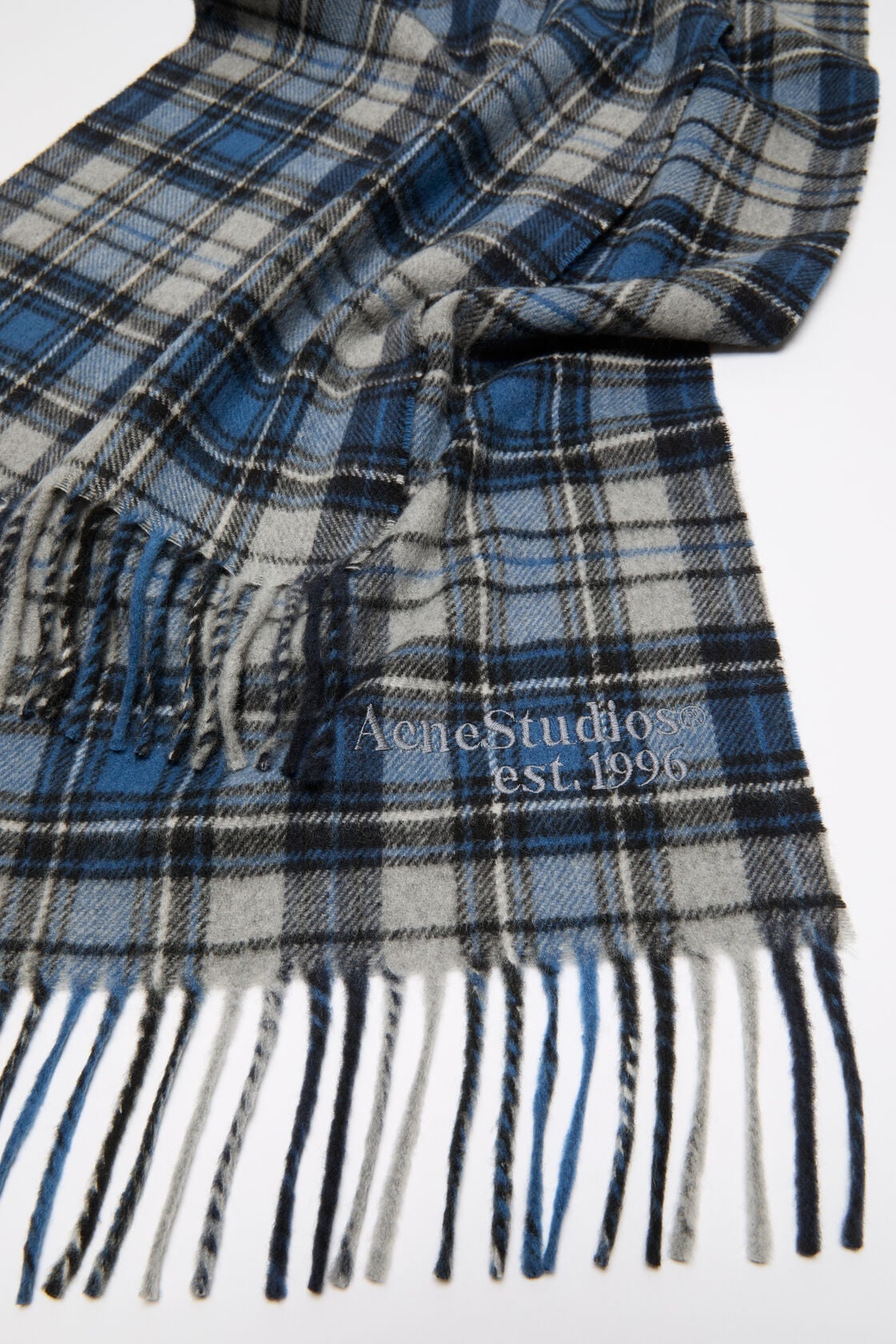 Acne Studios Cashmere scarf - Blue/grey