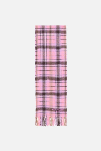 Acne Studios Cashmere scarf - Pink/black