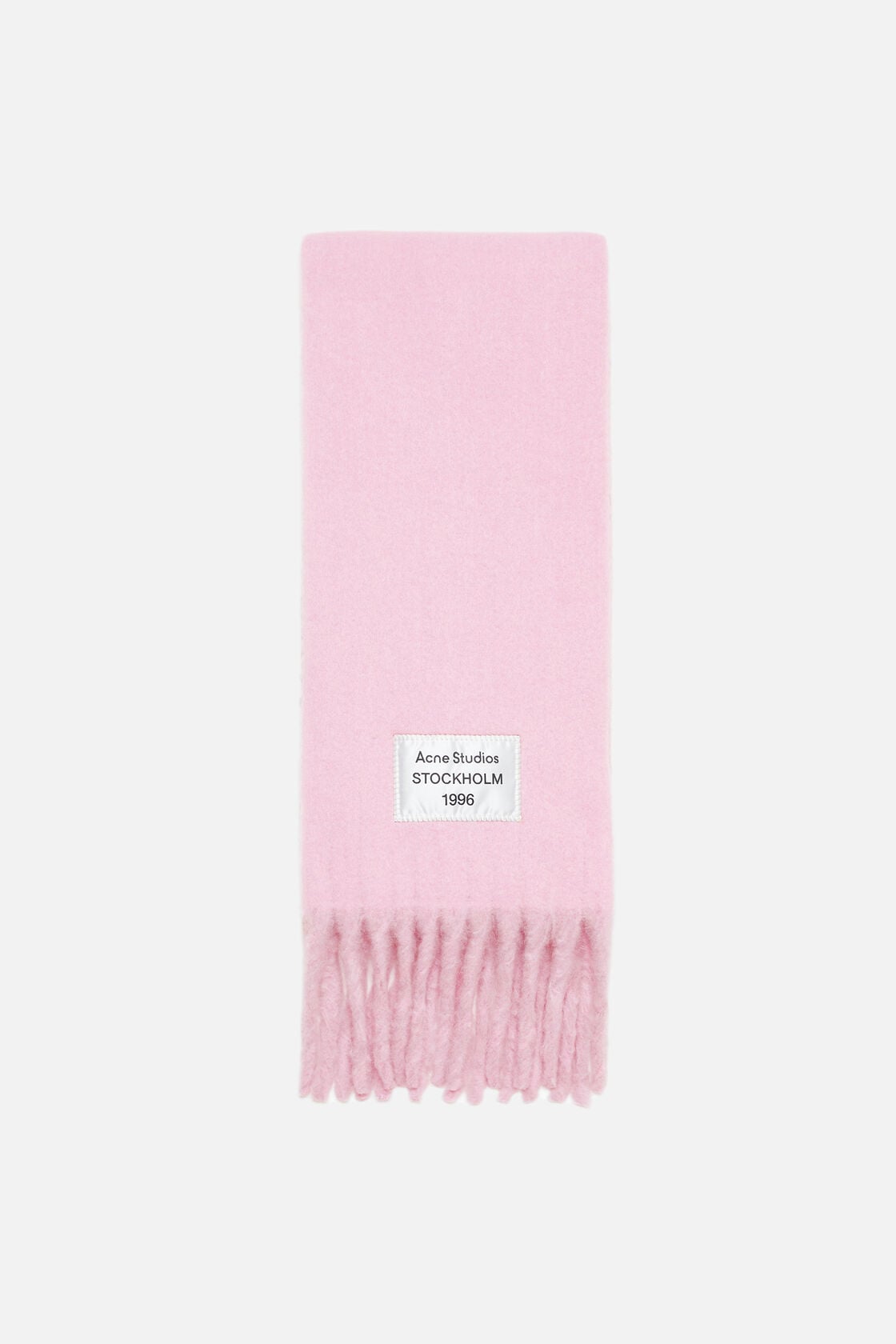 Acne Studios Bicolour Alpaca Scarf - Pink/lilac