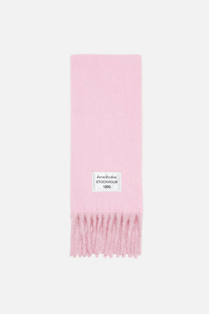 Acne Studios Bicolour Alpaca Scarf - Pink/lilac