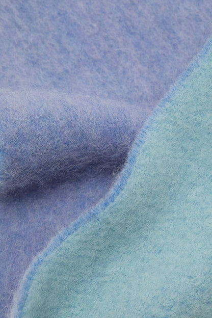 Acne Studios Bicolour Alpaca Scarf - Blue/light blue