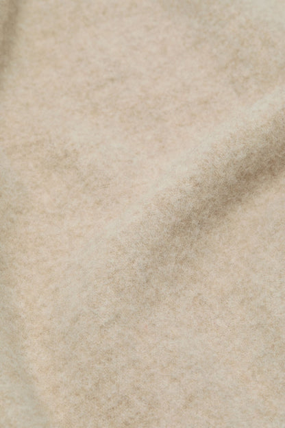 Acne Studios Fringe wool scarf – Narrow - Oatmeal melange