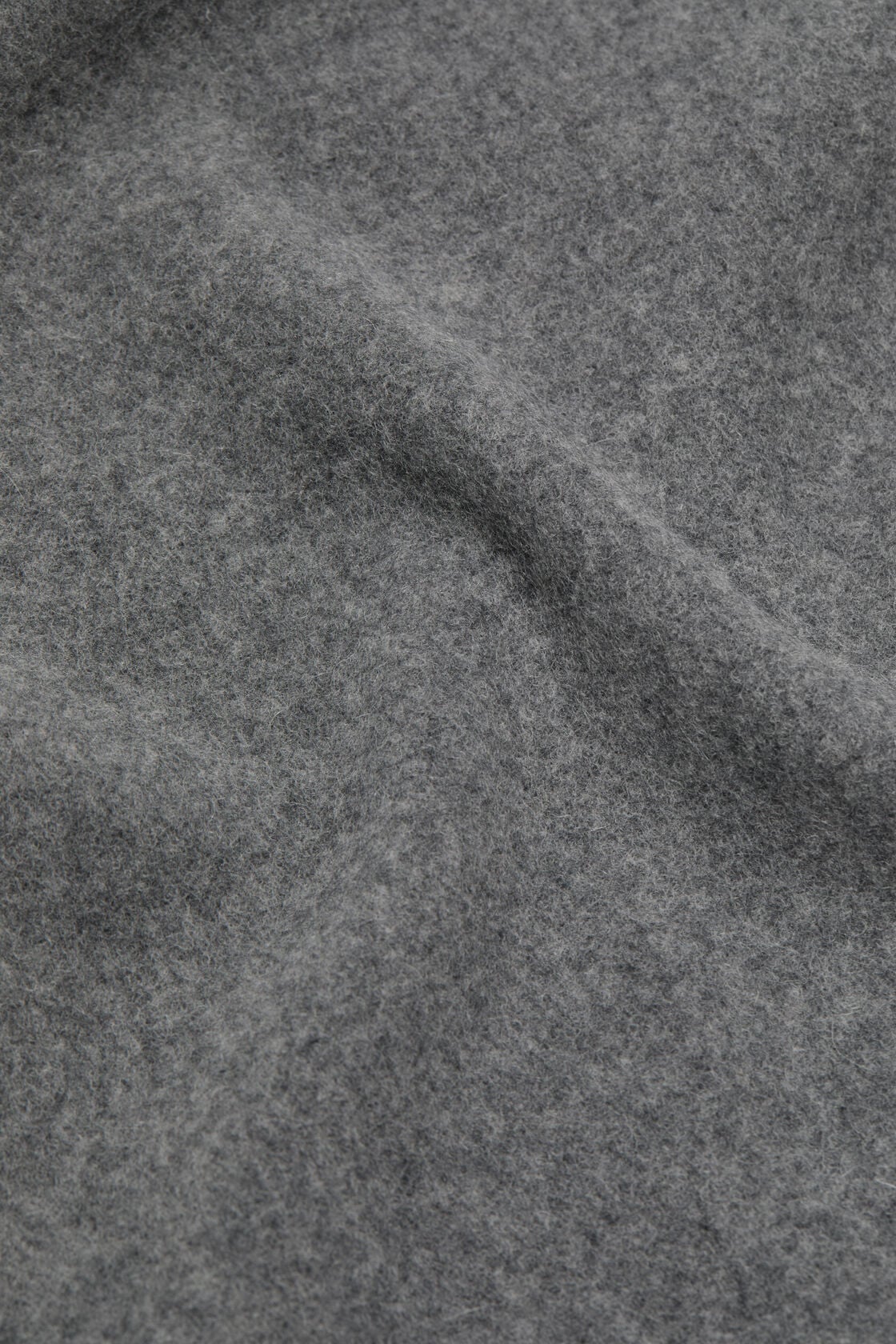 Acne Studios Fringe wool scarf – Narrow - Grey Melange