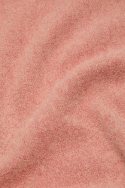 Acne Studios Fringe wool scarf – Narrow - Rose Melange