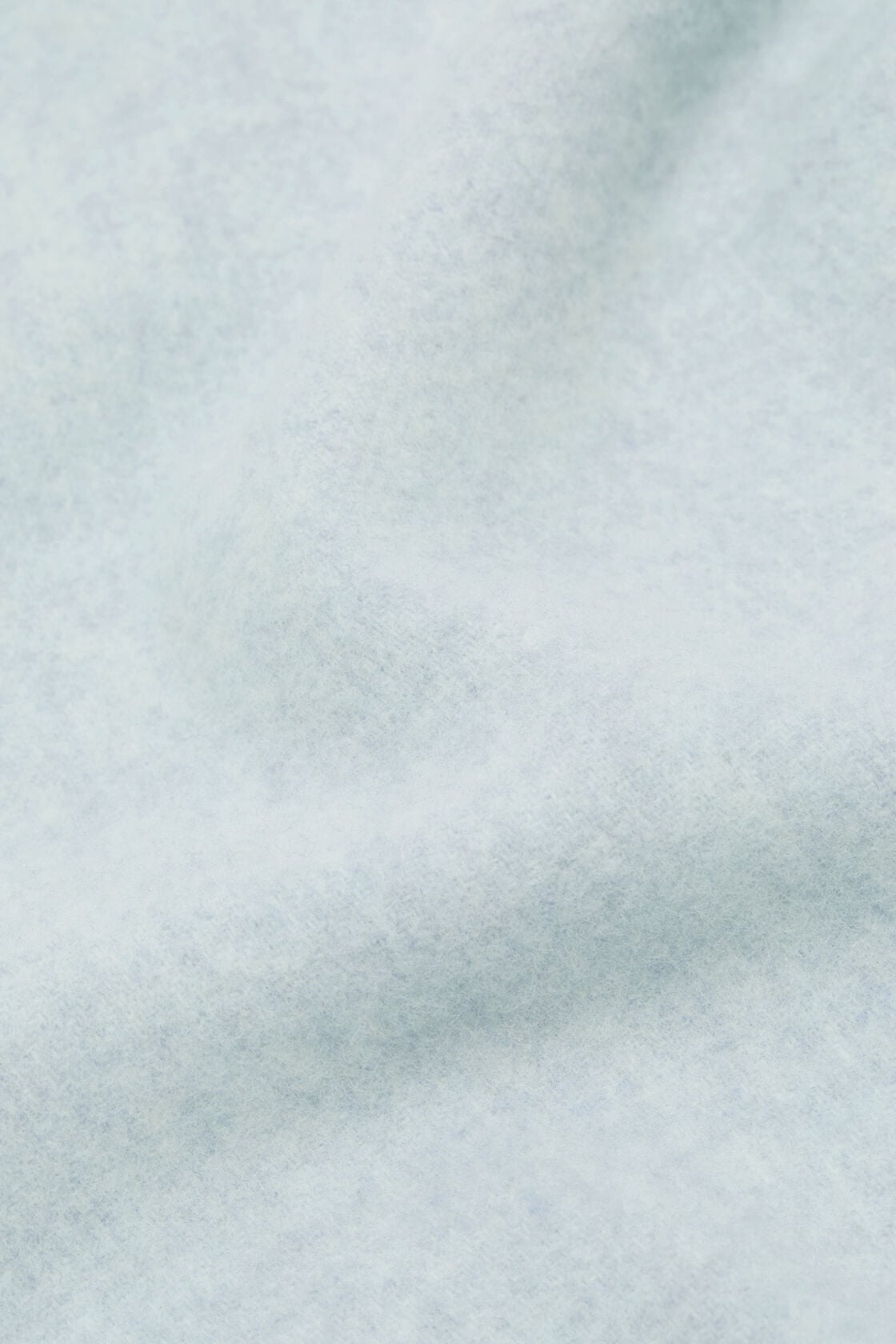 Acne Studios Fringe wool scarf - skinny - Ice Blue Melange