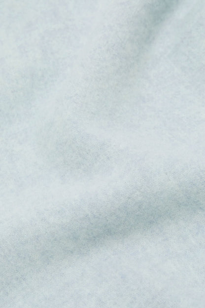 Acne Studios Fringe wool scarf - skinny - Ice Blue Melange