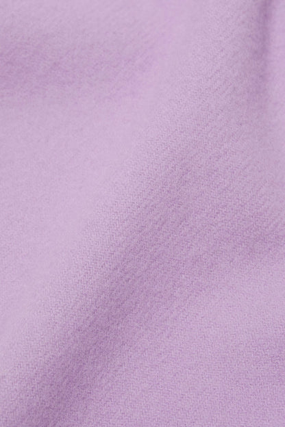 Acne Studios Fringe wool scarf - skinny - Lilac