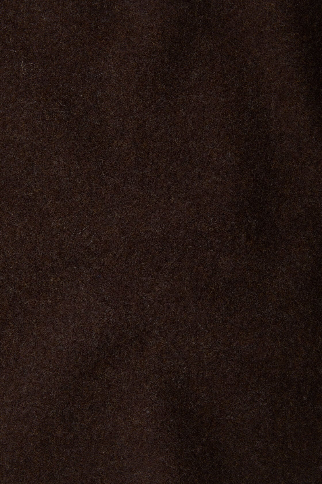 Acne Studios Fringe wool scarf - skinny - Brown melange