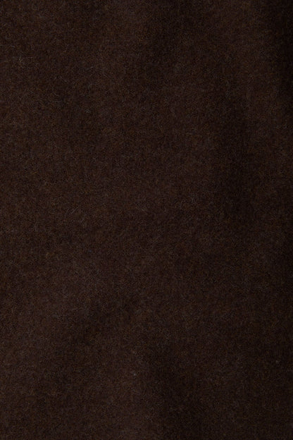 Acne Studios Fringe wool scarf - skinny - Brown melange