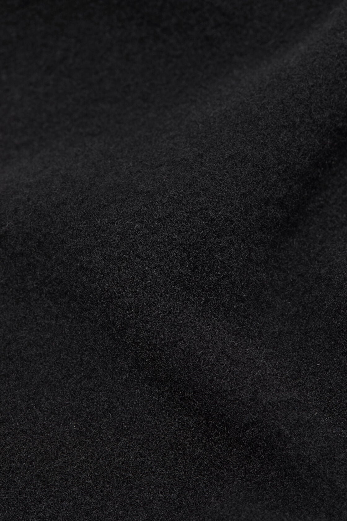 Acne Studios Fringe wool scarf - skinny - Black