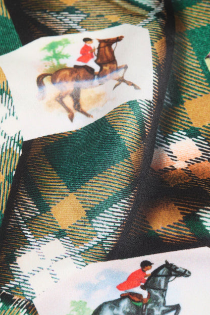 Acne Studios Printed silk scarf - Green