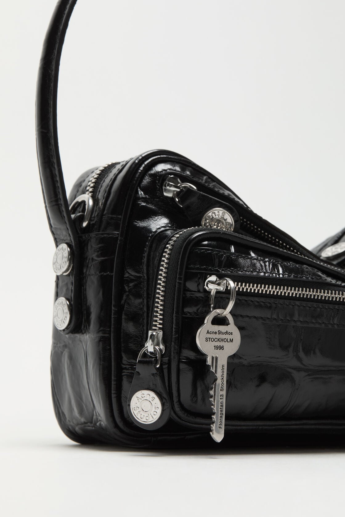 Acne Studios Camero Party shoulder bag - Black