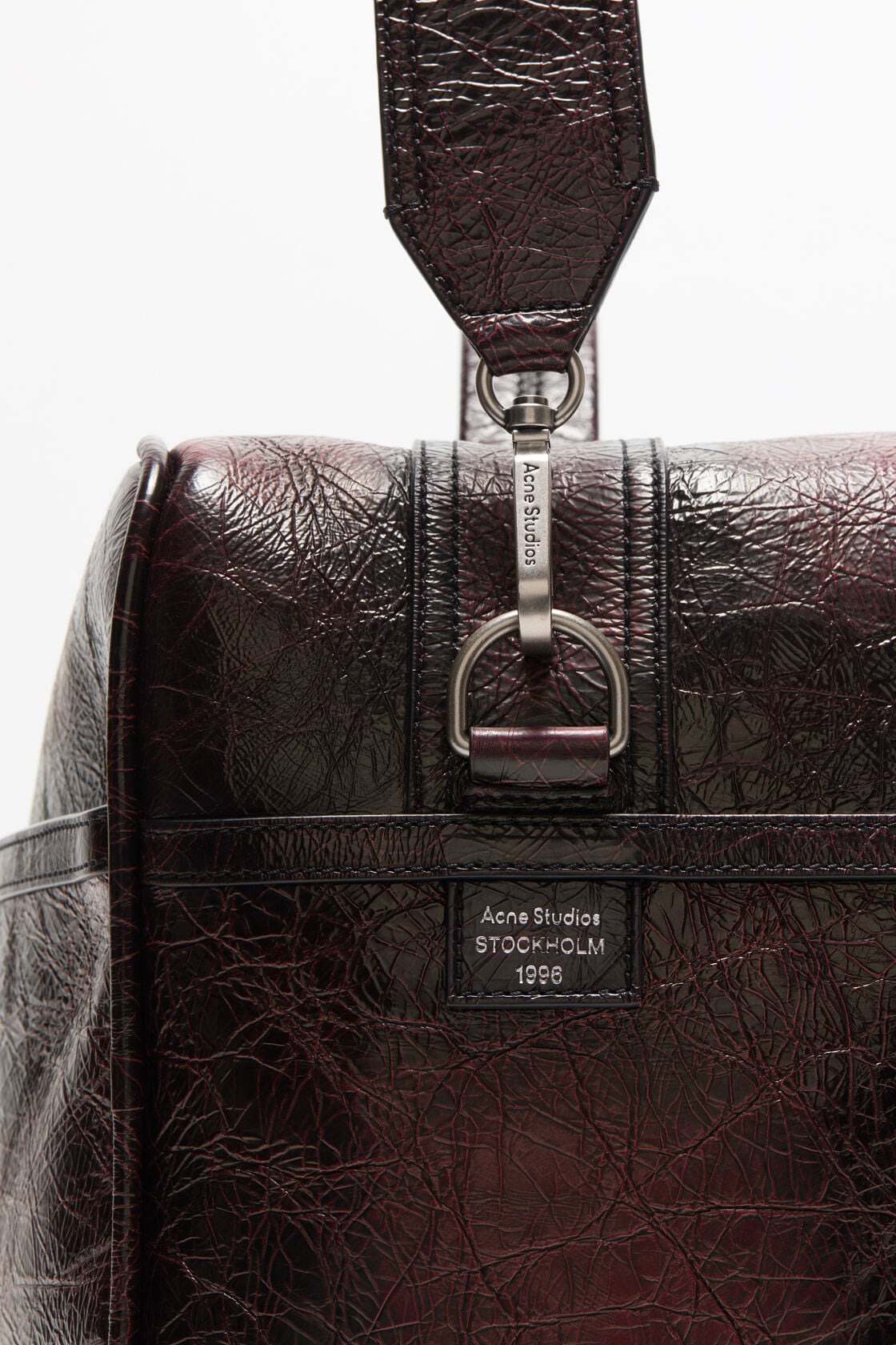 Acne Studios Camero duffle bag - Burgundy