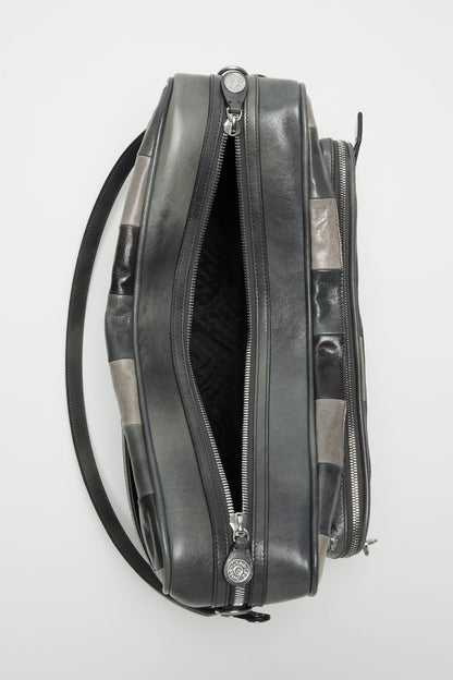 Acne Studios Camero Camera Patchwork Bag - Dark grey