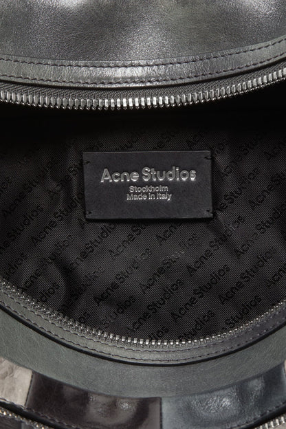 Acne Studios Camero Camera Patchwork Bag - Dark grey