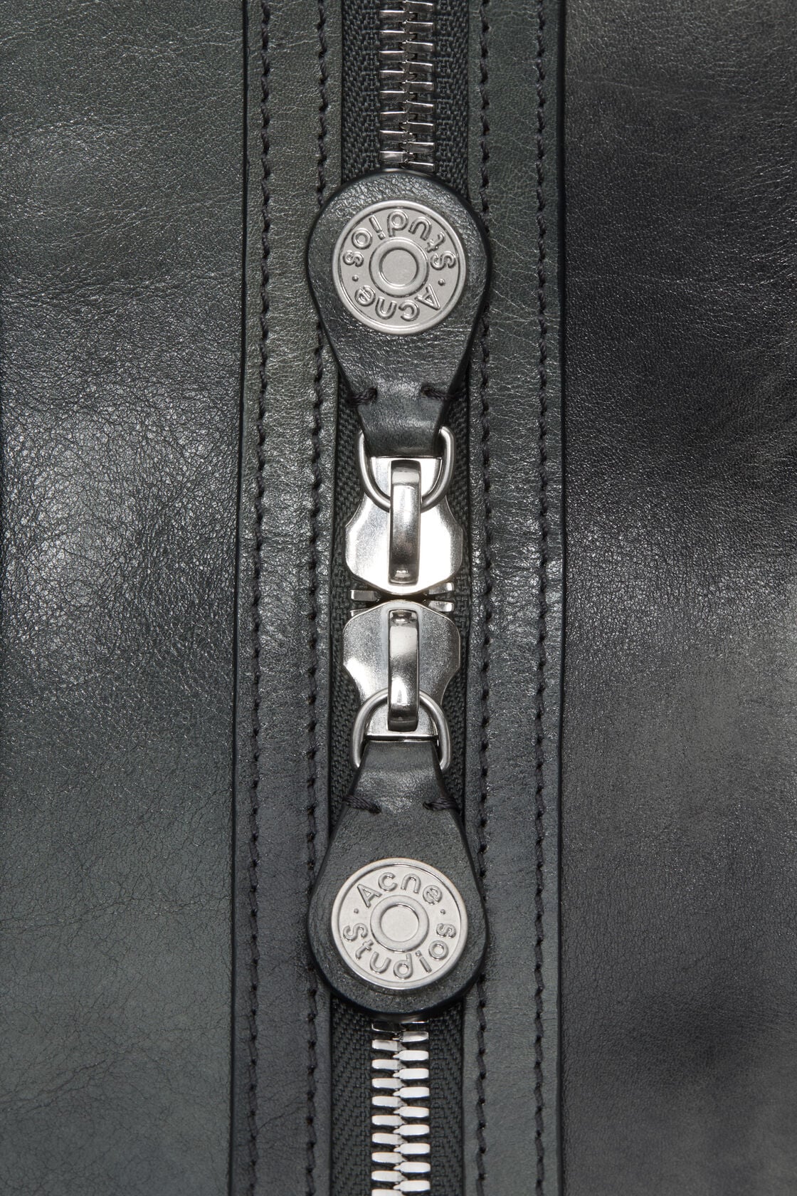 Acne Studios Camero Camera Patchwork Bag - Dark grey
