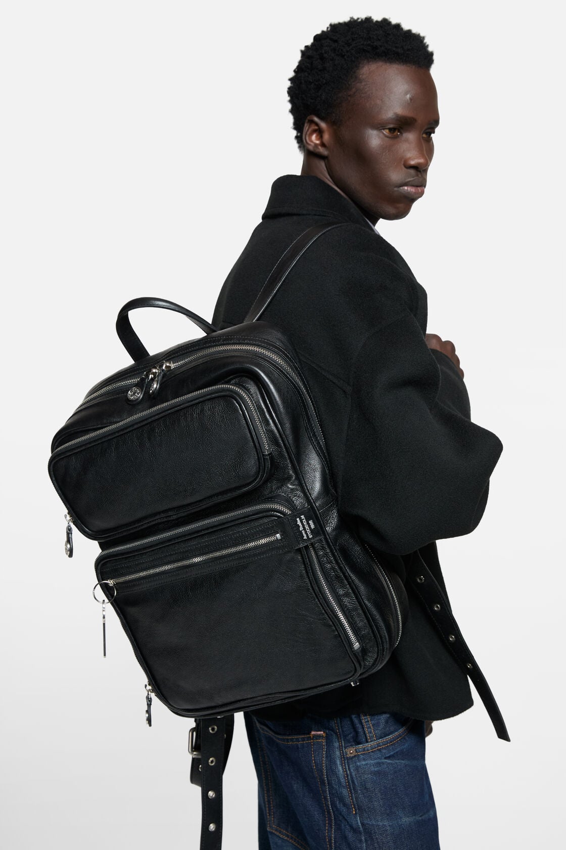 Acne Studios Camero Gym Backpack - Black